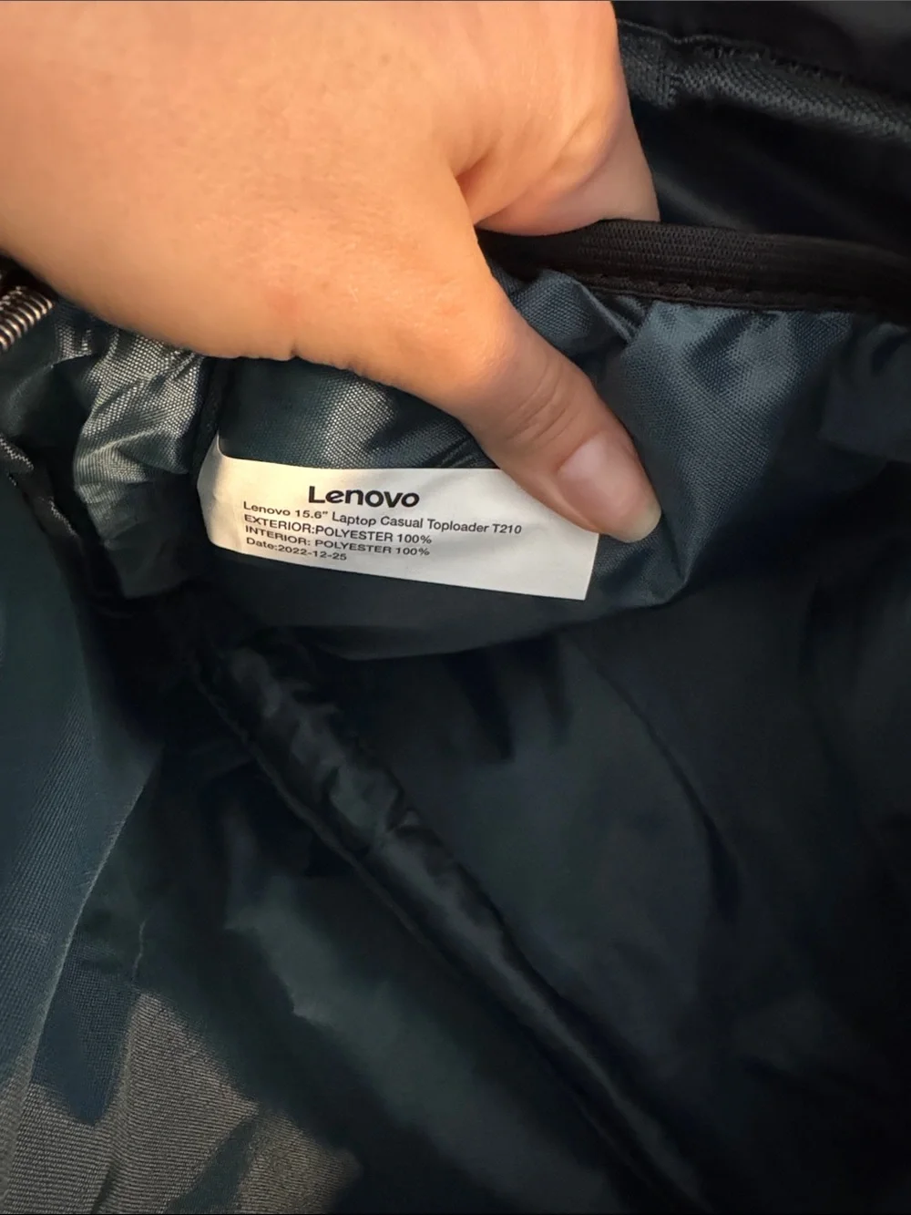 Lenovo Black Laptop Briefcase with Adjustable Shoulder Strap